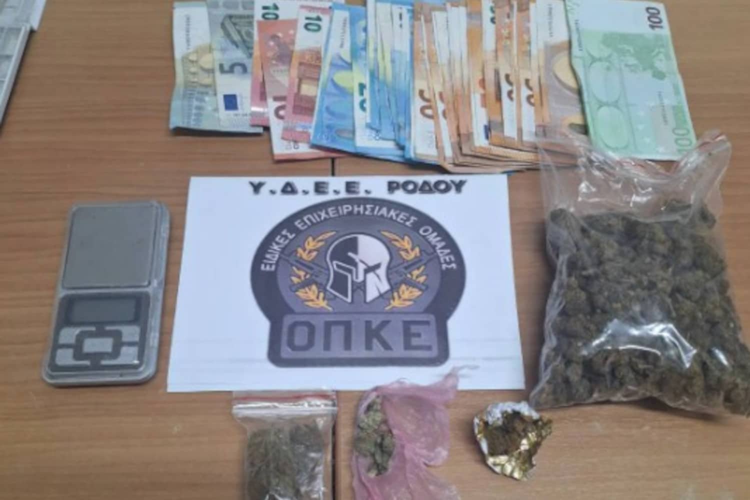 Ρόδος: Δύο Συλλήψεις για Ναρκωτικά – Μεγάλη Ποσότητα Κάνναβης και Εργαστήριο Καλλιέργειας