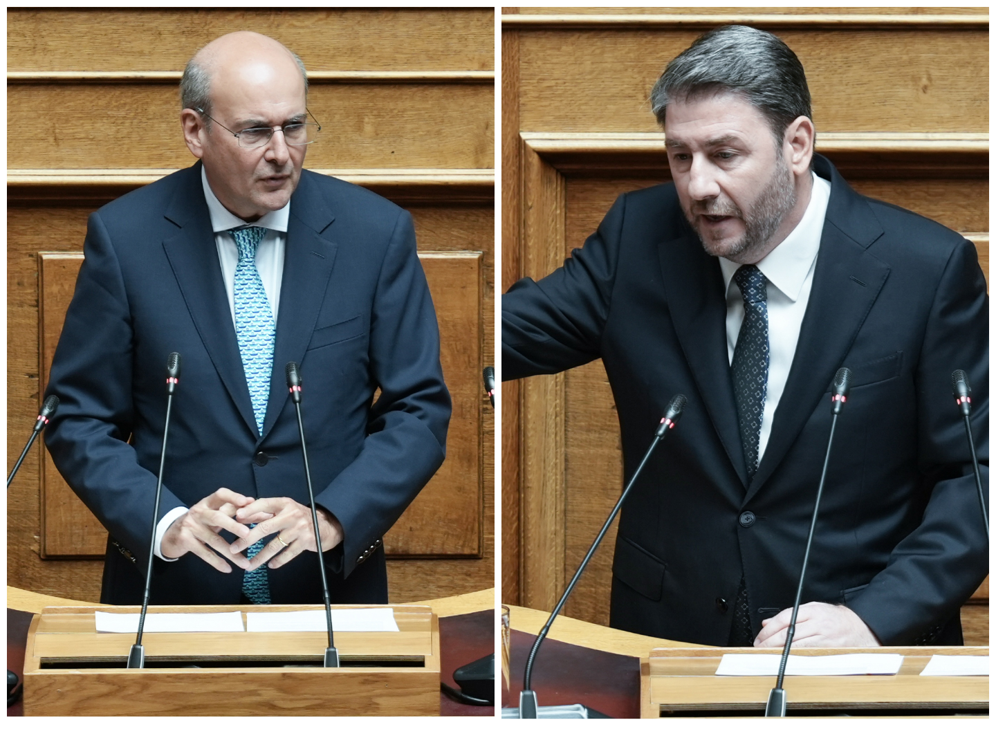 Σφοδρή αντιπαράθεση Χατζηδάκη – Ανδρουλάκη στη Βουλή: «Ζητάτε εκλογές σαν το αρνί το Πάσχα» – «Τι άλλο πρέπει να κάνετε σε αυτή τη χώρα;»