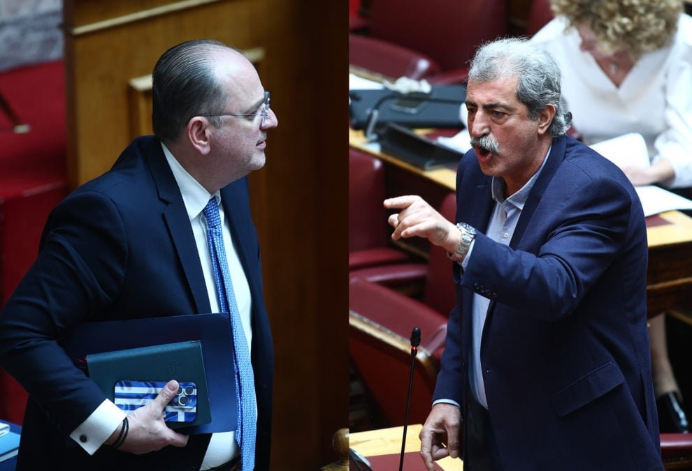 Σφοδρή κόντρα Λαζαρίδη-Πολάκη στη Βουλή: «Σαπίλα και βαθύ κράτος, είστε εσείς» – «Σκασμός, τώρα μιλάω εγώ»