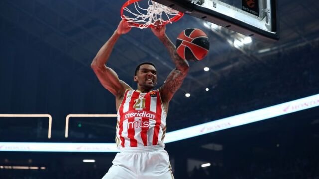 Euroleague: Ο Ερυθρός Αστέρας άντεξε στο τέλος, η Μπασκόνια πανηγύρισε στην Ιταλία (Βίντεο)