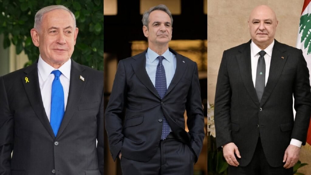 Κυριάκος Μητσοτάκης: Τηλεφωνικές Επικοινωνίες με Αούν και Νετανιάχου – Έμφαση στη Διατήρηση της Εκεχειρίας Ισραήλ-Λιβάνου