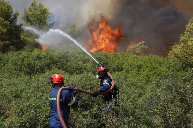 Συνελήφθησαν δύο άτομα για εμπρησμό σε Αχαΐα και Κορινθία υπό δυσμενείς καιρικές συνθήκες