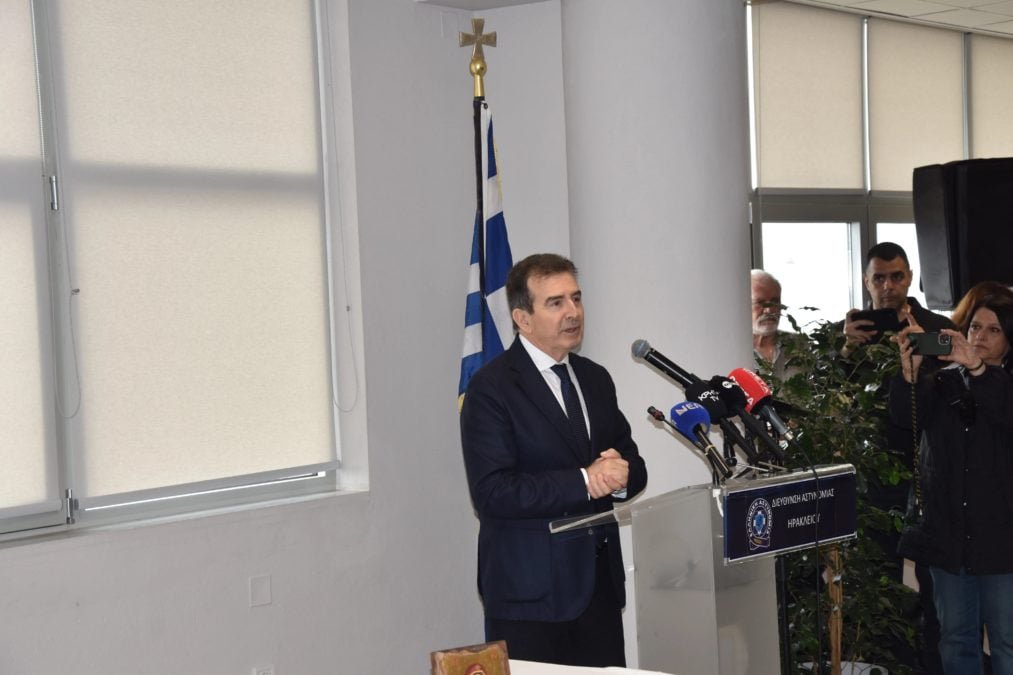 Χρυσοχοΐδης: «Η ασφάλεια στην Κρήτη είναι μάχη χωρίς χρώματα και κομματικά συμφέροντα»