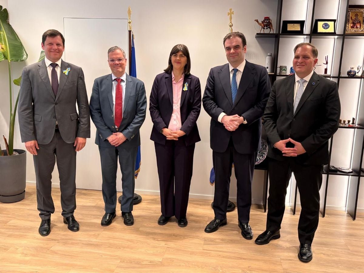 Συζήτηση για τον Εκσυγχρονισμό των Τελωνείων και την Καταπολέμηση της Απάτης: Ο Υπουργός Πιερρακάκης συναντήθηκε με την Ευρωπαία Εισαγγελέα Κοβέσι