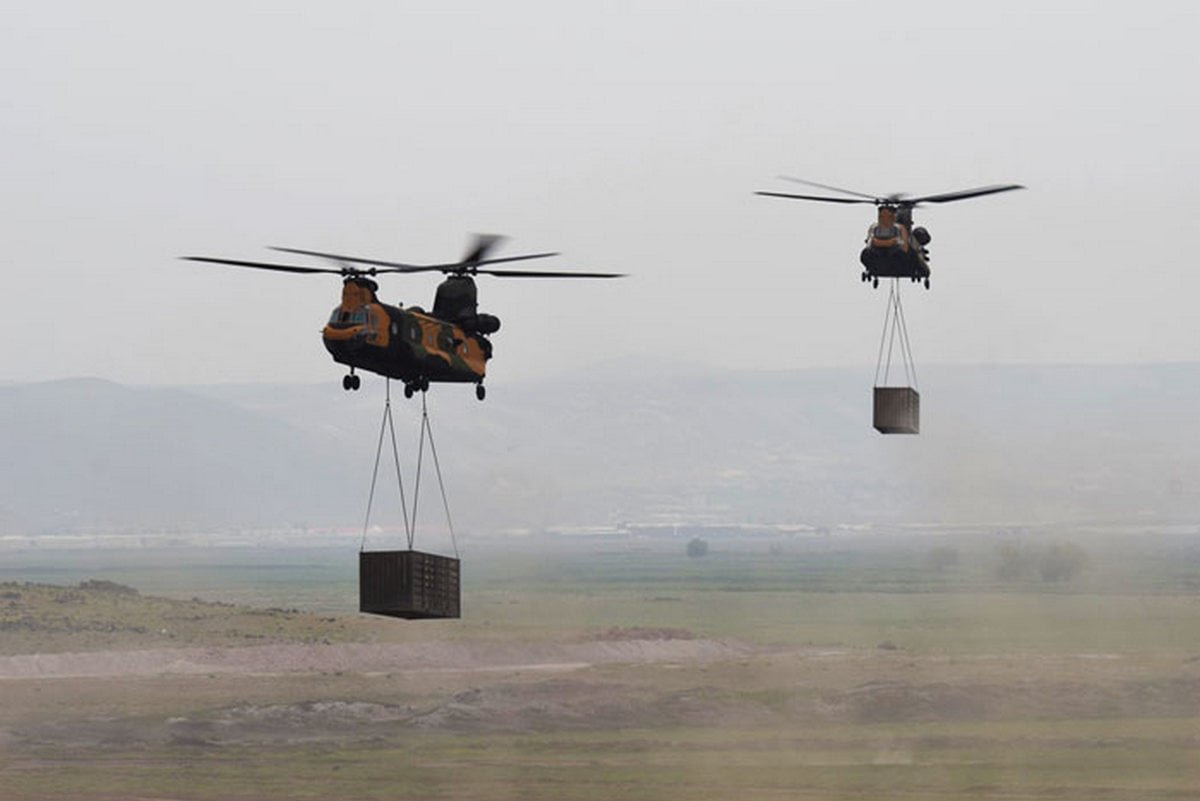 Μετά τα C-130 και τα F-16, η Τουρκία αντιμετωπίζει προβλήματα και με τα ελικόπτερα Chinook