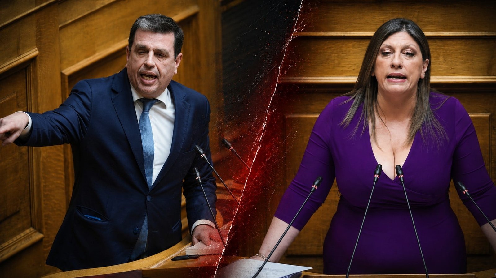 Κόντρα Κωνσταντοπούλου – Καιρίδη στη Βουλή: «Υπάρχει κυβέρνηση;» – «Γυρίστε πίσω στα θρανία»