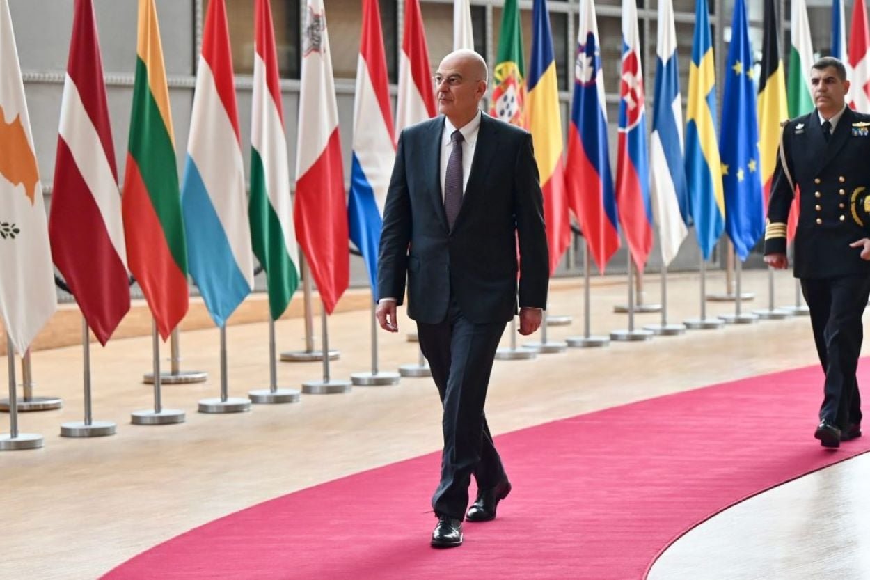Δένδιας από τις Βρυξέλλες: Η παρουσία ουκρανικού drone απειλεί την ασφάλεια της ναυσιπλοΐας