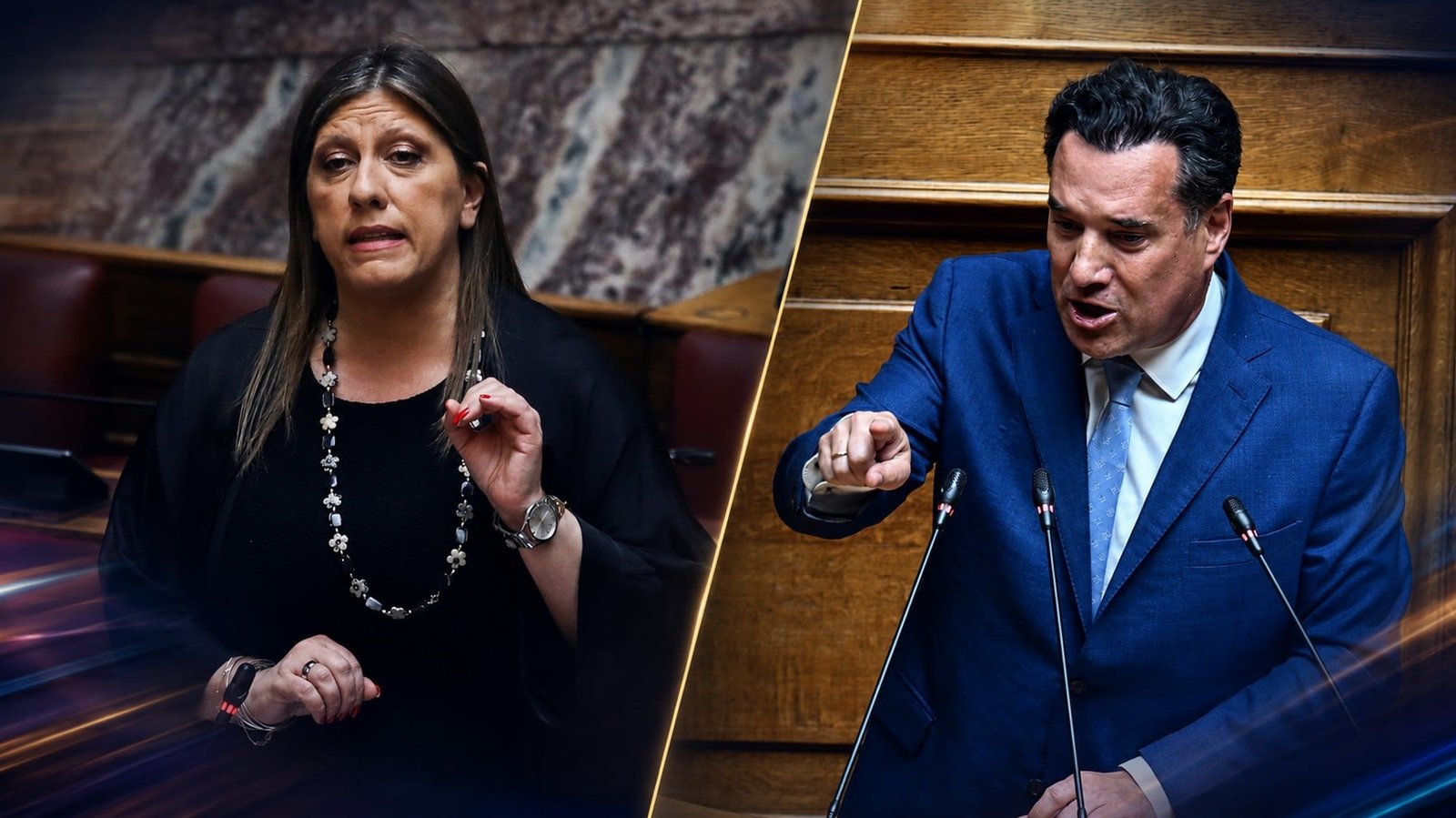 Σφοδρή Αντιπαράθεση στη Βουλή: Κωνσταντοπούλου κατηγορεί για «παρακράτος», Γεωργιάδης απαντά «μεγάλη υποκρίτρια»