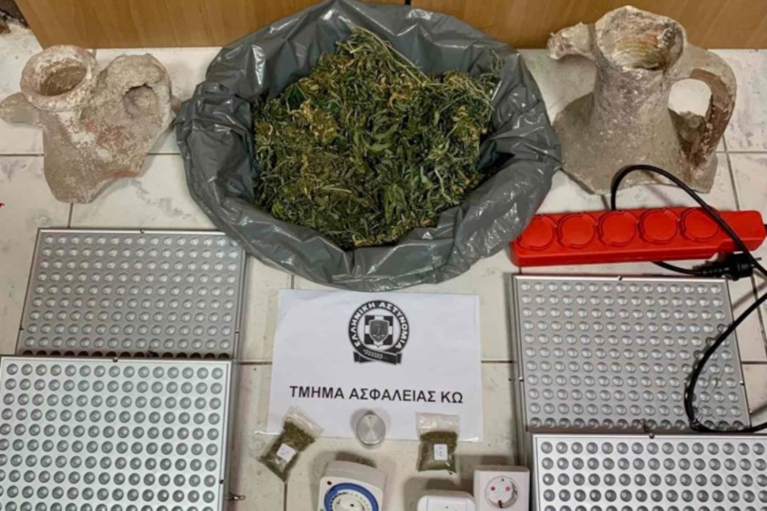 Κως: Αθώωση για αρχαίους αμφορείς, καταδίκη για ναρκωτικά – Η απόφαση του Εφετείου Δωδεκανήσου