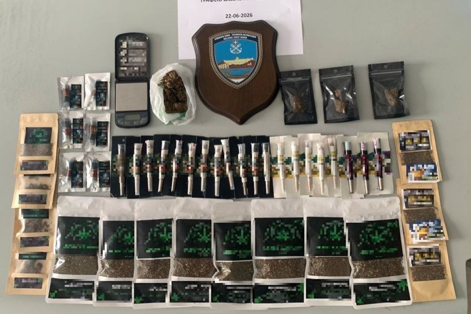 Σύλληψη δύο ατόμων για ναρκωτικά στην Καβάλα: Ένας Μπαχρεϊνός και ένας Έλληνας με ουσίες και εξοπλισμό