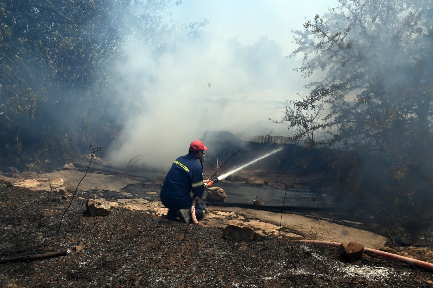 Θεσσαλονίκη: Σύλληψη 66χρονου για πυρκαγιά από αμέλεια στο Τριάδι