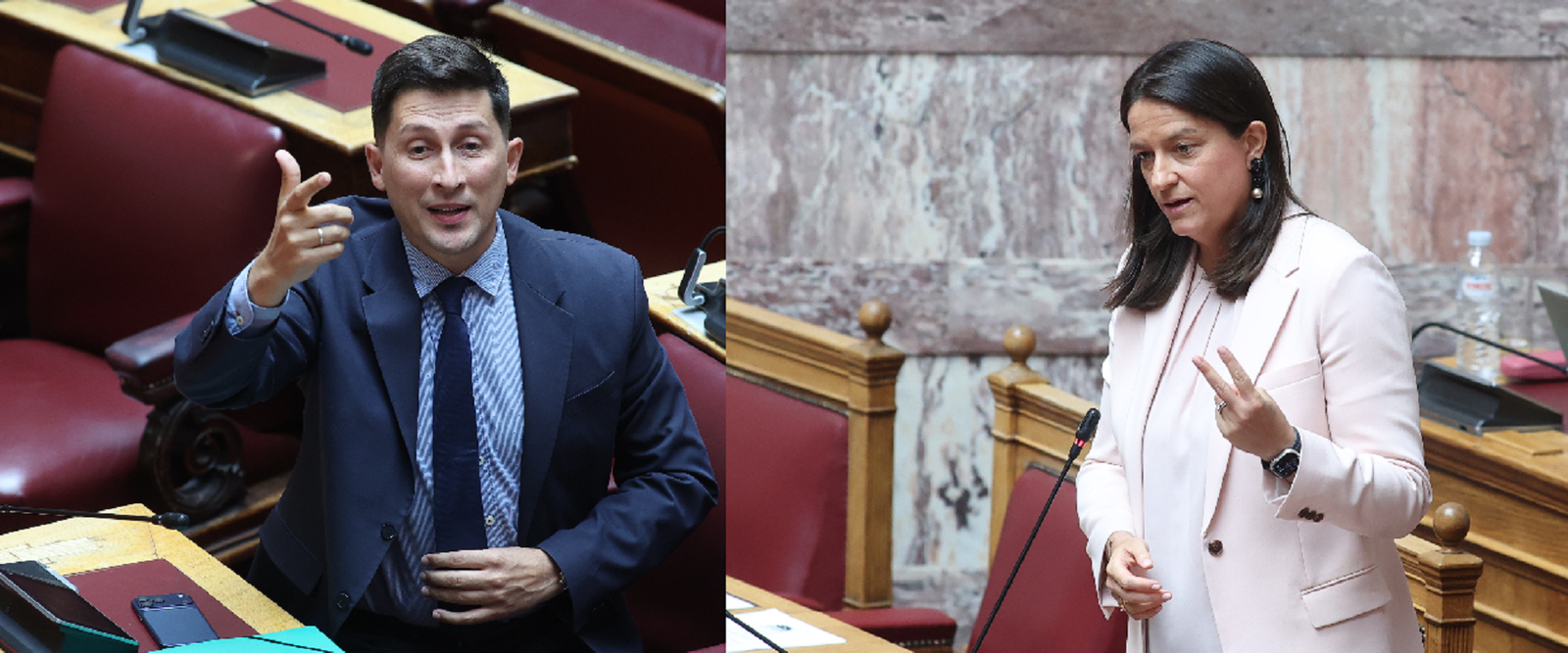 Έντονη αντιπαράθεση στη Βουλή: Κεραμέως και Χρηστίδης ανταλλάσσουν κατηγορίες – «Φέρτε αποδείξεις ή ανακαλέστε» – «Με αλαζονεία μας διδάσκετε»