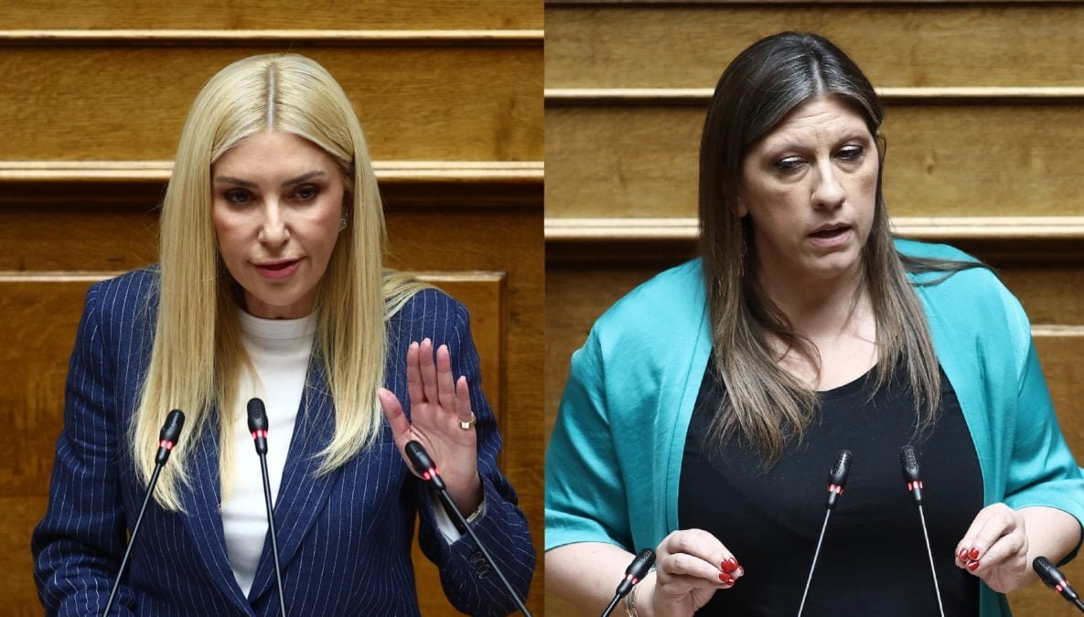 Σφοδρή αντιπαράθεση στη Βουλή: Κωνσταντοπούλου εναντίον Αραμπατζή και Κουτσόλαμπρου