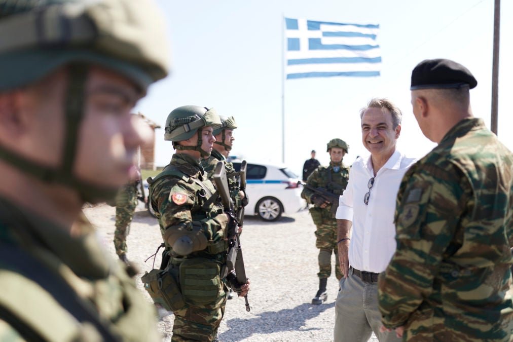 Κυριάκος Μητσοτάκης στο Αγαθονήσι: Δέσμευση για πάταξη των διακινητών και ενίσχυση των ακριτικών νησιών