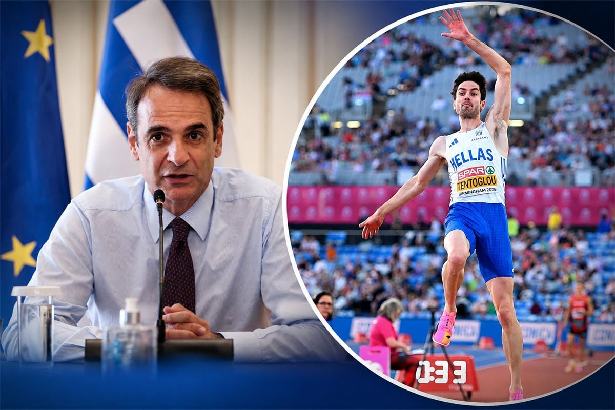 Ο Πρωθυπουργός Κυριάκος Μητσοτάκης στον Μίλτο Τεντόγλου: «Συνεχίζουμε να βλέπουμε τη νίκη, Μίλτο! Μπράβο για άλλη μια φορά!»