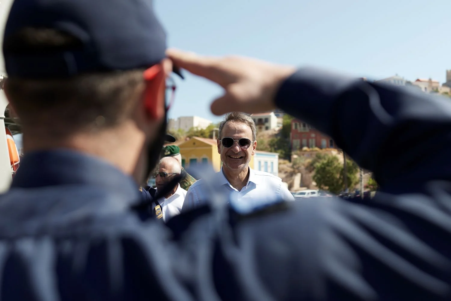 Μητσοτάκης από το Καστελλόριζο: Την επόμενη τετραετία θα ολοκληρώσουμε 37 έργα βασικών υποδομών