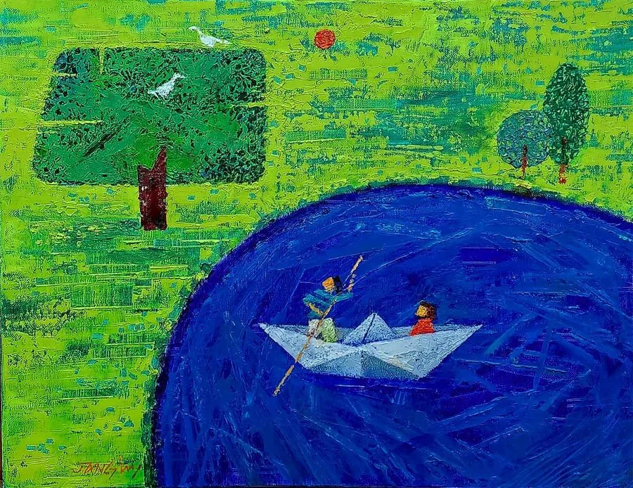 “Korea – Greece 65th Anniversary Modern Art Invitational Exhibition” στο Κέντρο Τεχνών Δήμου Αθηναίων
