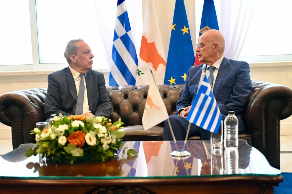Δένδιας: Κύπρος και Ελλάδα συνιστούν άξονα σταθερότητας, σοβαρότητας και ασφάλειας στην Ανατολική Μεσόγειο