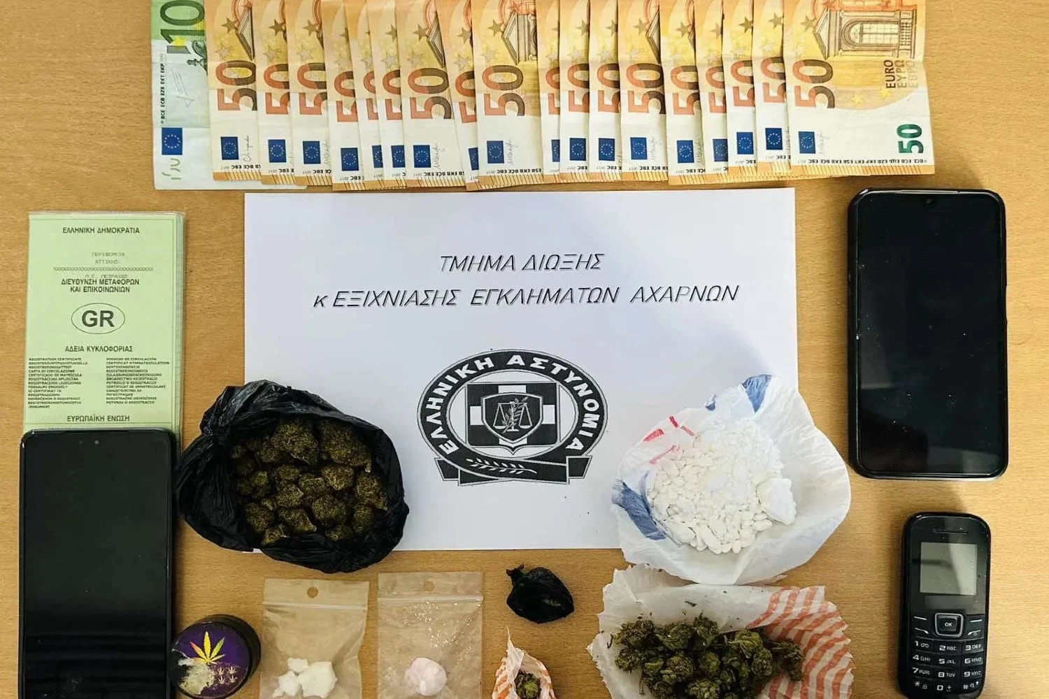 Ολυμπιακό Χωριό: Συνελήφθησαν δύο άτομα για διακίνηση ναρκωτικών - Κατασχέθηκε κλεμμένη μηχανή - Lawandorder.gr