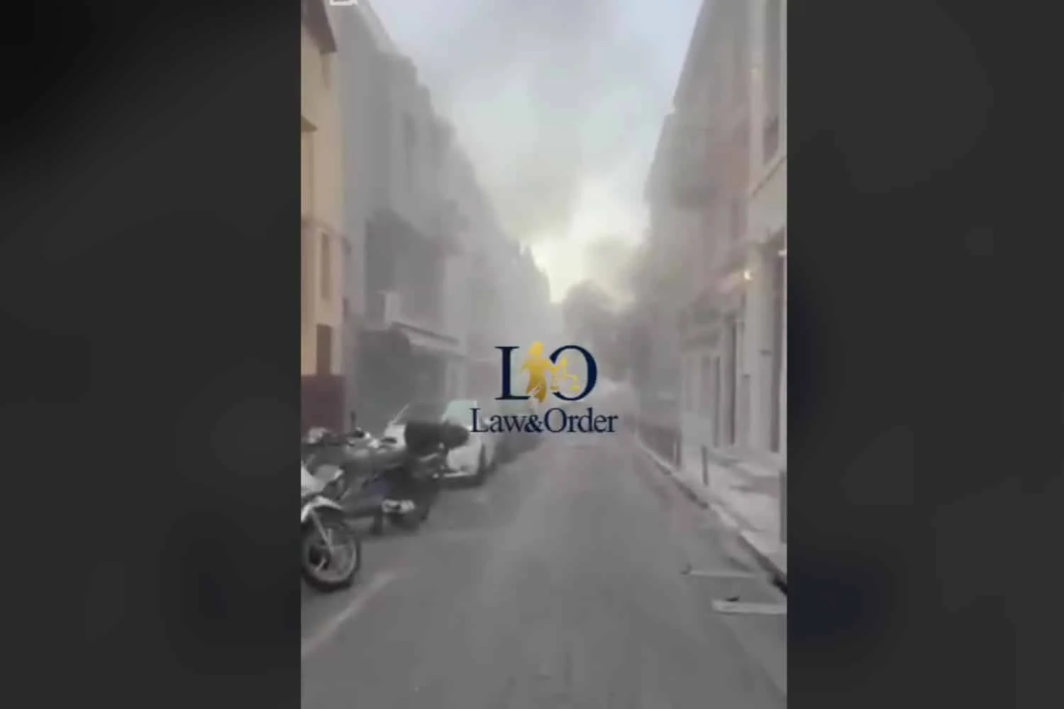 Πλάκα: Συγκλονιστικό βίντεο από τα πρώτα δευτερόλεπτα μετά την ισχυρή έκρηξη - Lawandorder.gr
