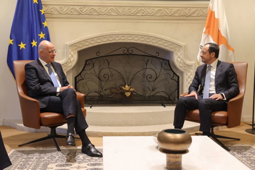 Νίκος Δένδιας: «Η Ελλάδα θα στέκεται πάντα δίπλα στην Κύπρο» - ΦΩΤΟ και ΒΙΝΤΕΟ