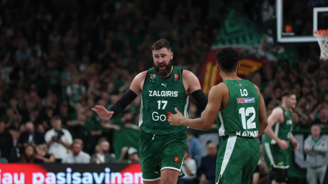 Ζάλγκιρις - Βιλερμπάν 105-85, Euroleague: Κατοστάρα με υπογραφή Βαλαντσιούνας και επιστροφή στις νίκες (Βίντεο)