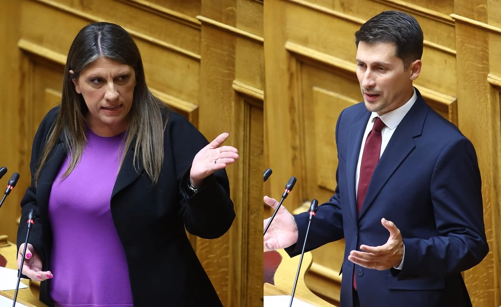 Σφοδρή σύγκρουση Κωνσταντοπούλου-Χρηστίδη: «Ήσασταν ανάμεσα στους λύκους που προωθούν ξένα συμφέροντα» - «Άθλιο και ντροπιαστικό το παιχνίδι που παίζετε»