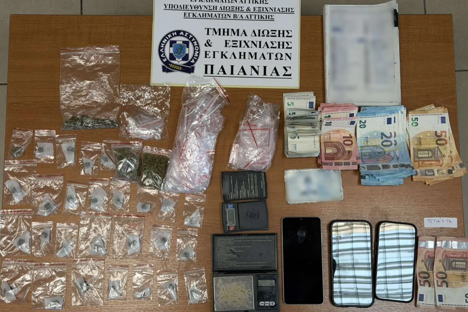 Αγία Παρασκευή: Χειροπέδες σε δύο άτομα για διακίνηση ναρκωτικών – Βρέθηκαν και πλαστά χαρτονομίσματα - Lawandorder.gr