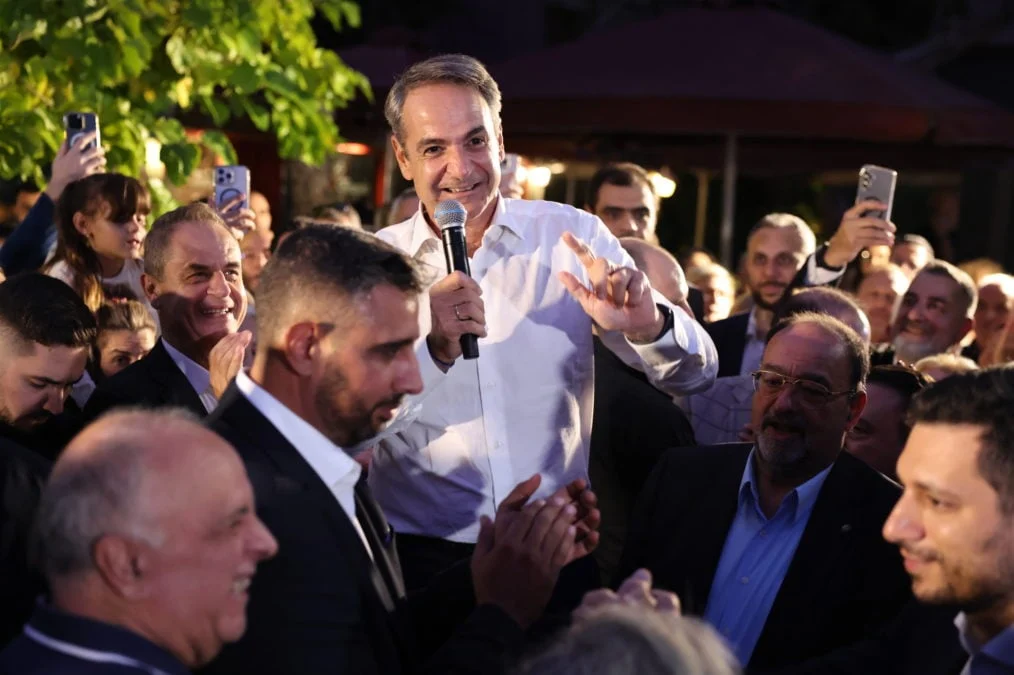 Μητσοτάκης από Βριλήσσια: Η αυτοδυναμία είναι πολιτικός μονόδρομος, όχι για την παράταξη αλλά για τη χώρα